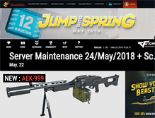 Tablet Screenshot of crossfire-eu.com